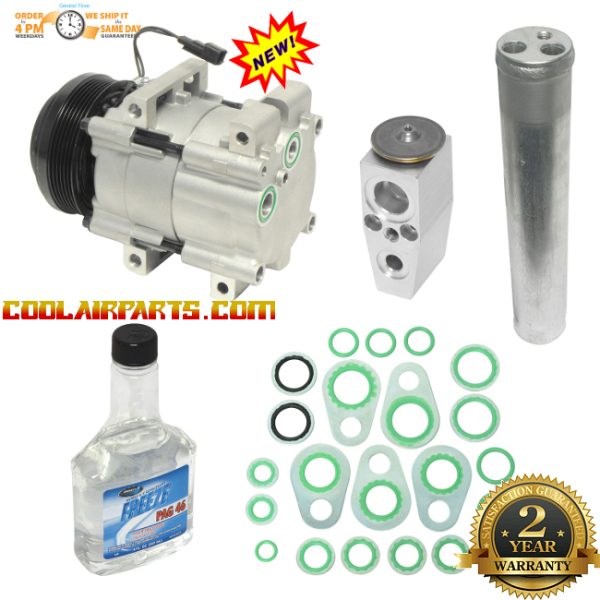 New A/C Compressor YCC316 - 8R3Z19703A - Mustang AR3Z-19703-C YCC286 FULL KIT